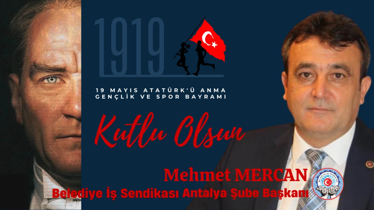 Mehmet Mercan Belediye İş Sendikası Antalya Şube Başkanı 
