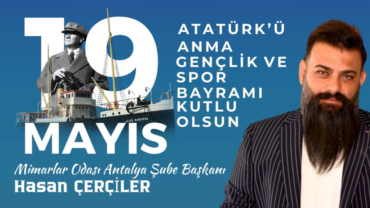 Mimarlar Odası Antalya Şube Başkanı Hasan Çerçiler