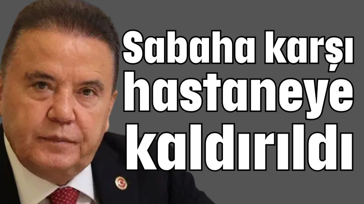 Muhittin Böcek sabaha karşı hastaneye kaldırıldı  