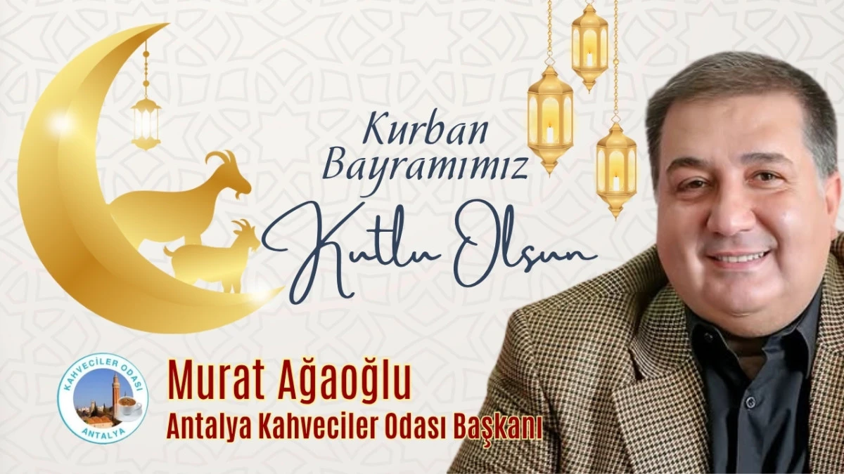 Murat Ağaoğlu Antalya Kahveciler Odası Başkanı 
