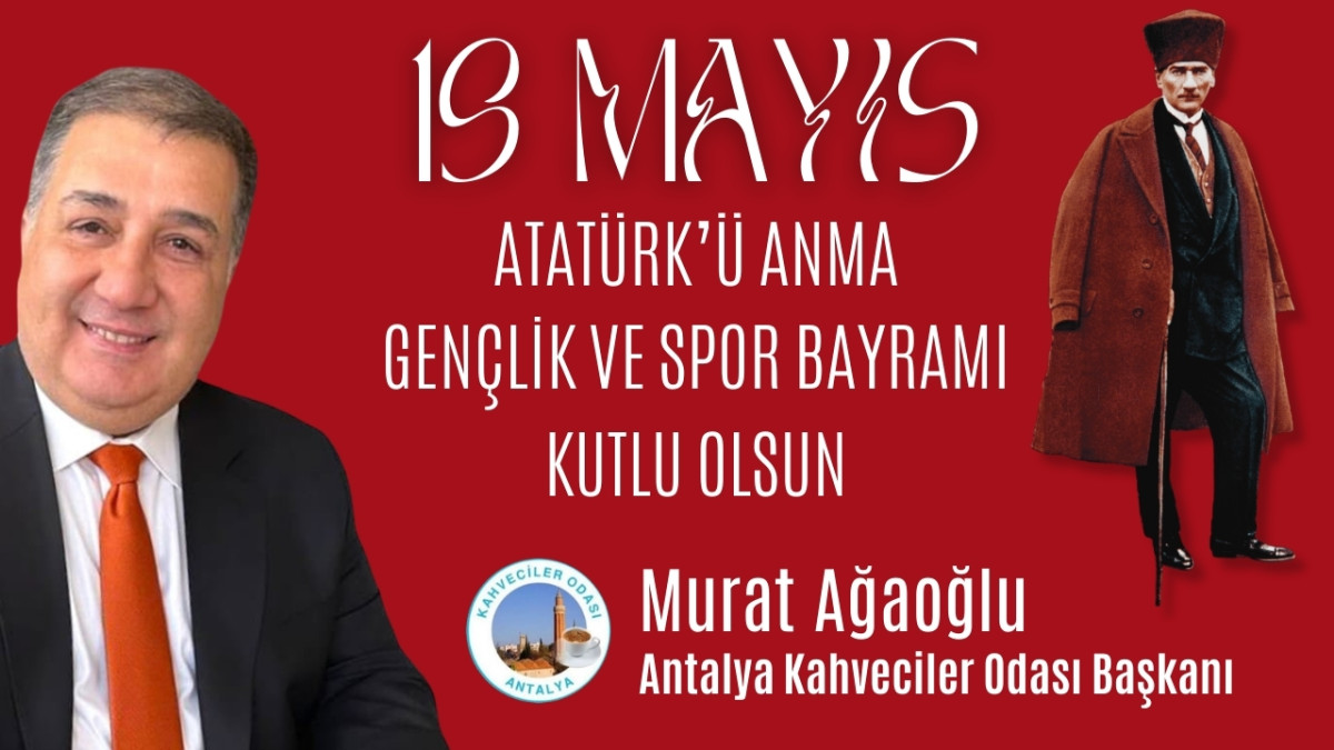 Murat Ağaoğlu Antalya Kahveciler Odası Başkanı