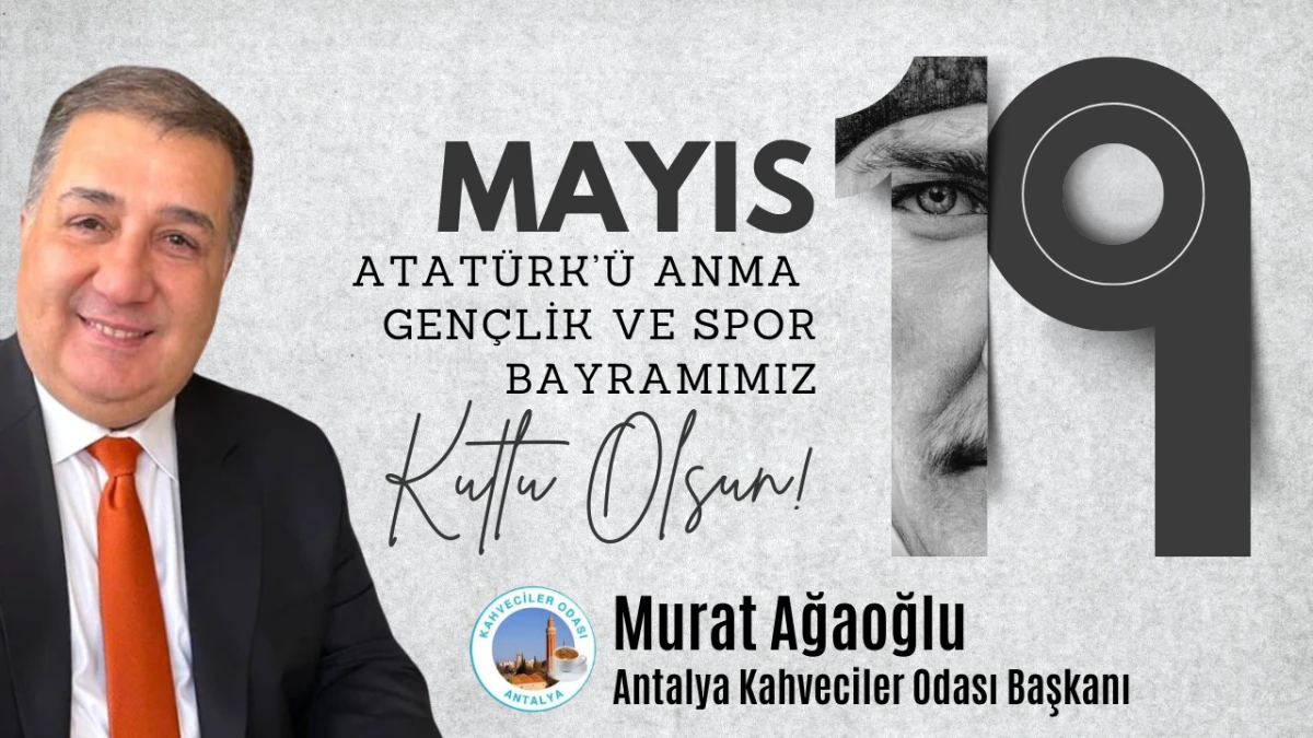 Murat Ağaoğlu Antalya Kahveciler Odası Başkanı 
