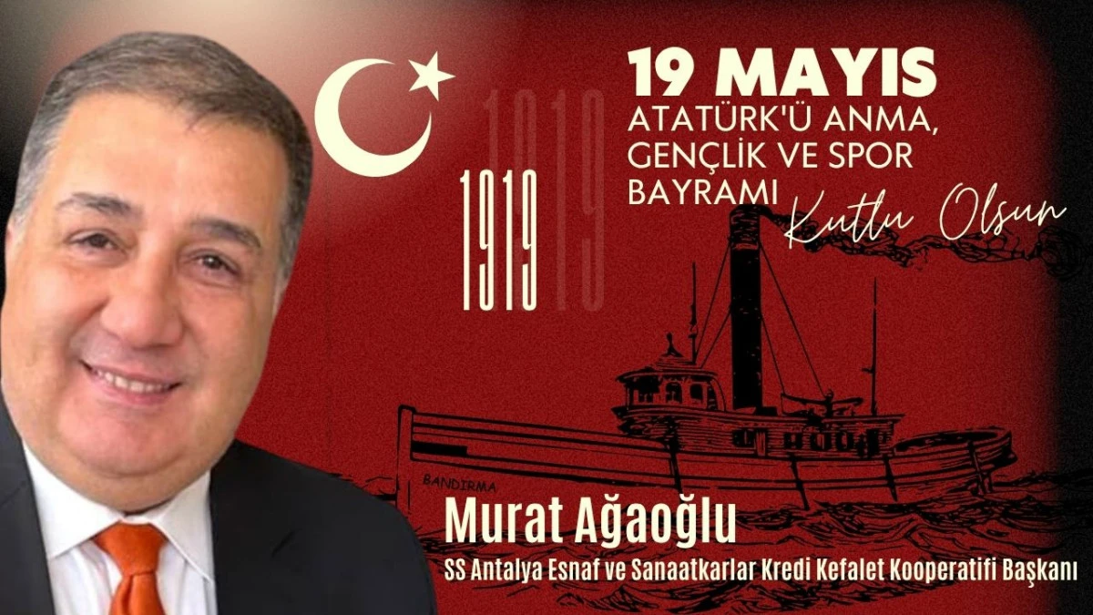 Murat Ağaoğlu- SS Antalya Esnaf ve Sanaatkarlar Kredi Kefalet Kooperatifi Başkanı