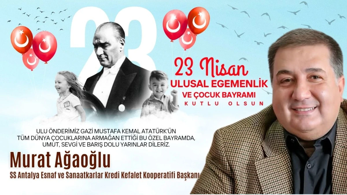 Murat Ağaoğlu- SS Antalya Esnaf ve Sanaatkarlar Kredi Kefalet Kooperatifi Başkanı
