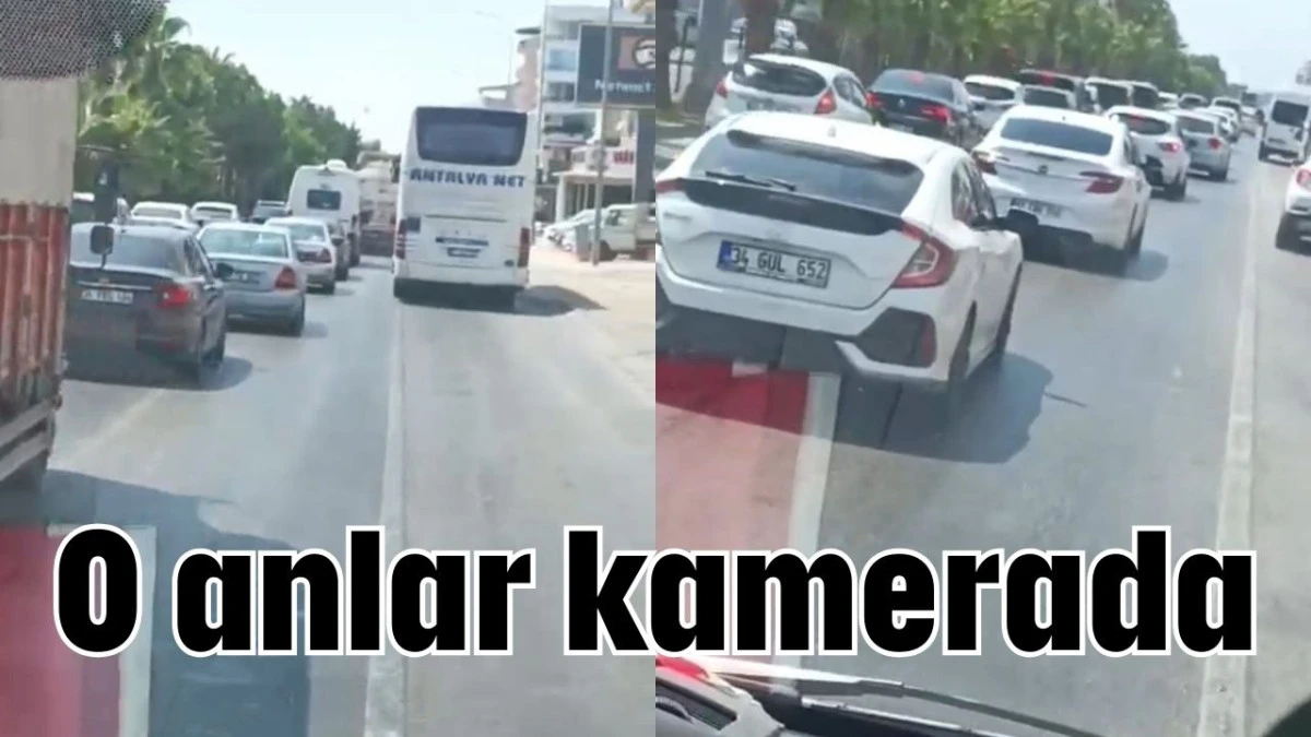 O anlar kamerada 
