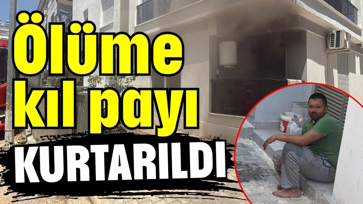 &Ouml;l&uuml;me kıl payı kurtarıldı 