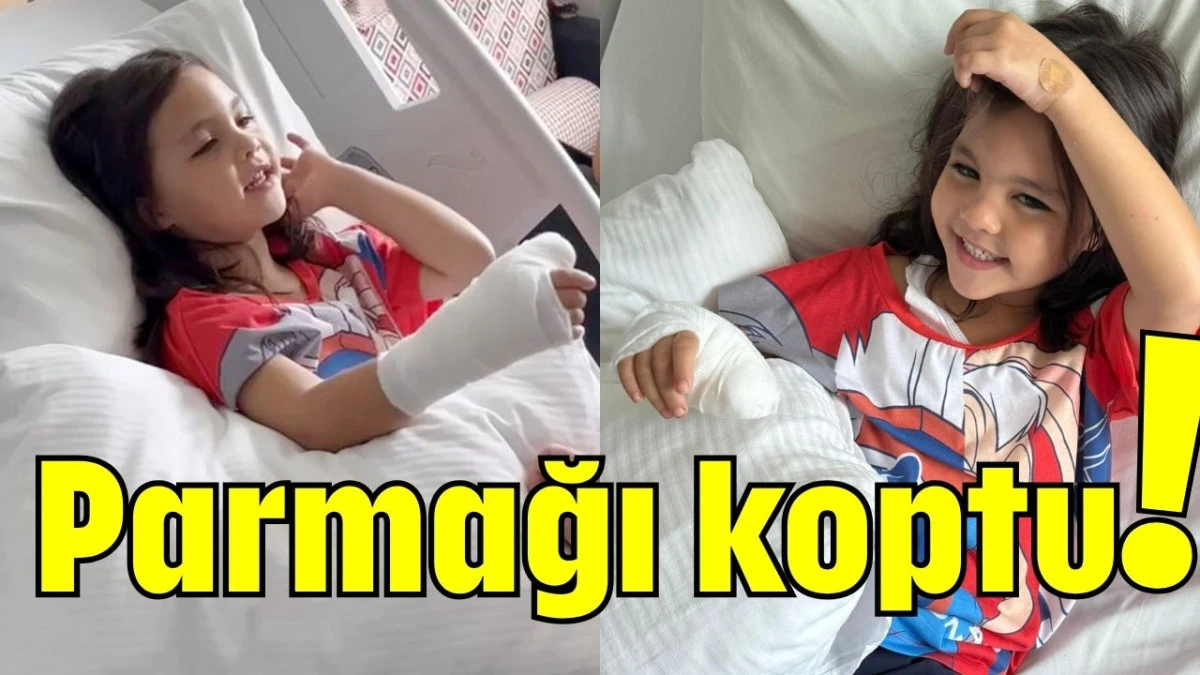 Parmağı koptu!  