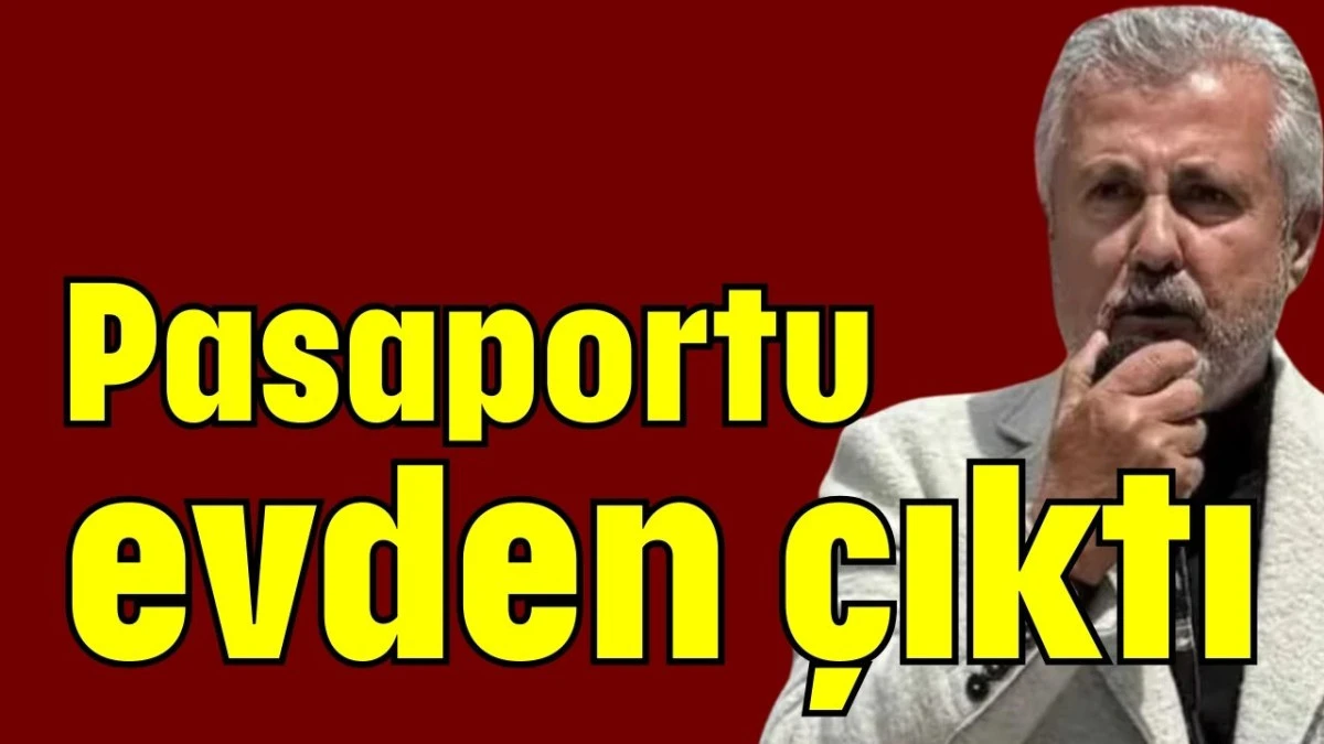 Pasaportu evden çıktı  