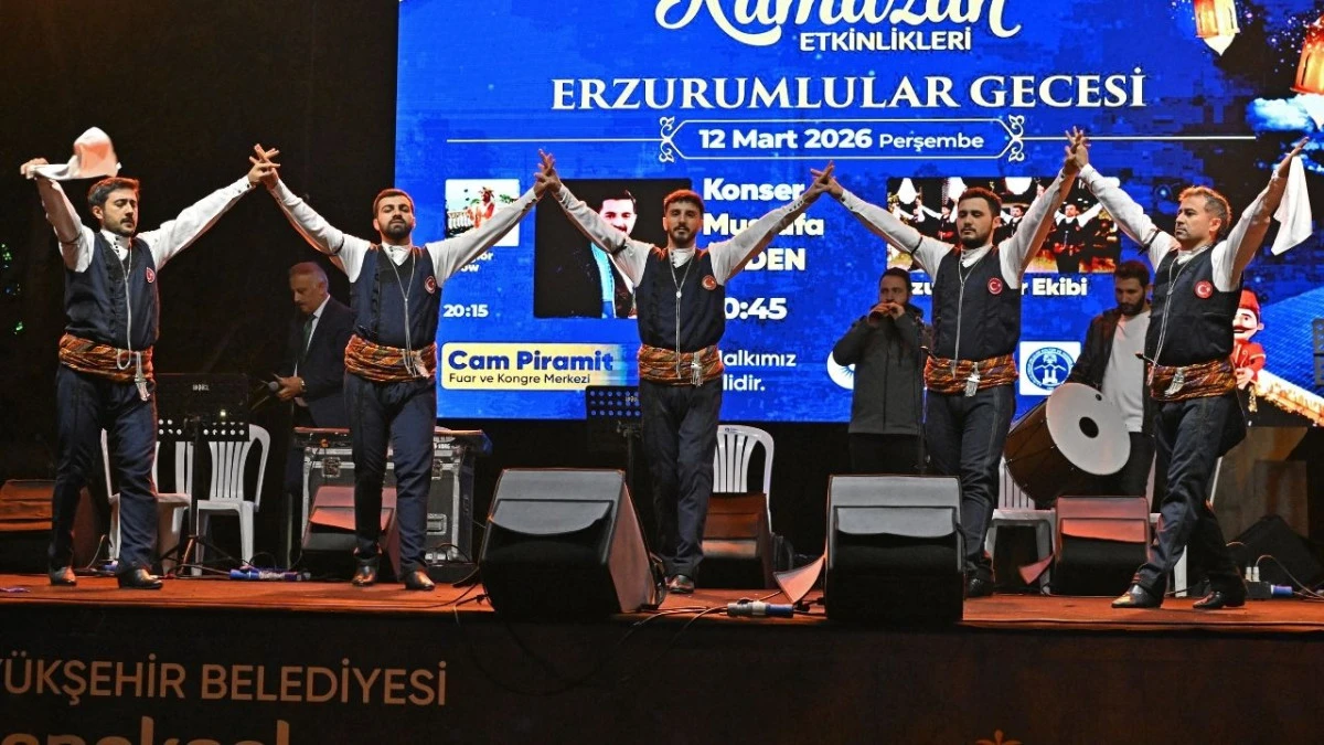 Ramazan etkinliklerinde Erzurumlular Gecesi