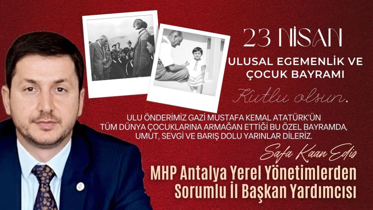Safa Kaan Edis- MHP Antalya Yerel Y&ouml;netimlerden Sorumlu İl Başkan Yardımcısı