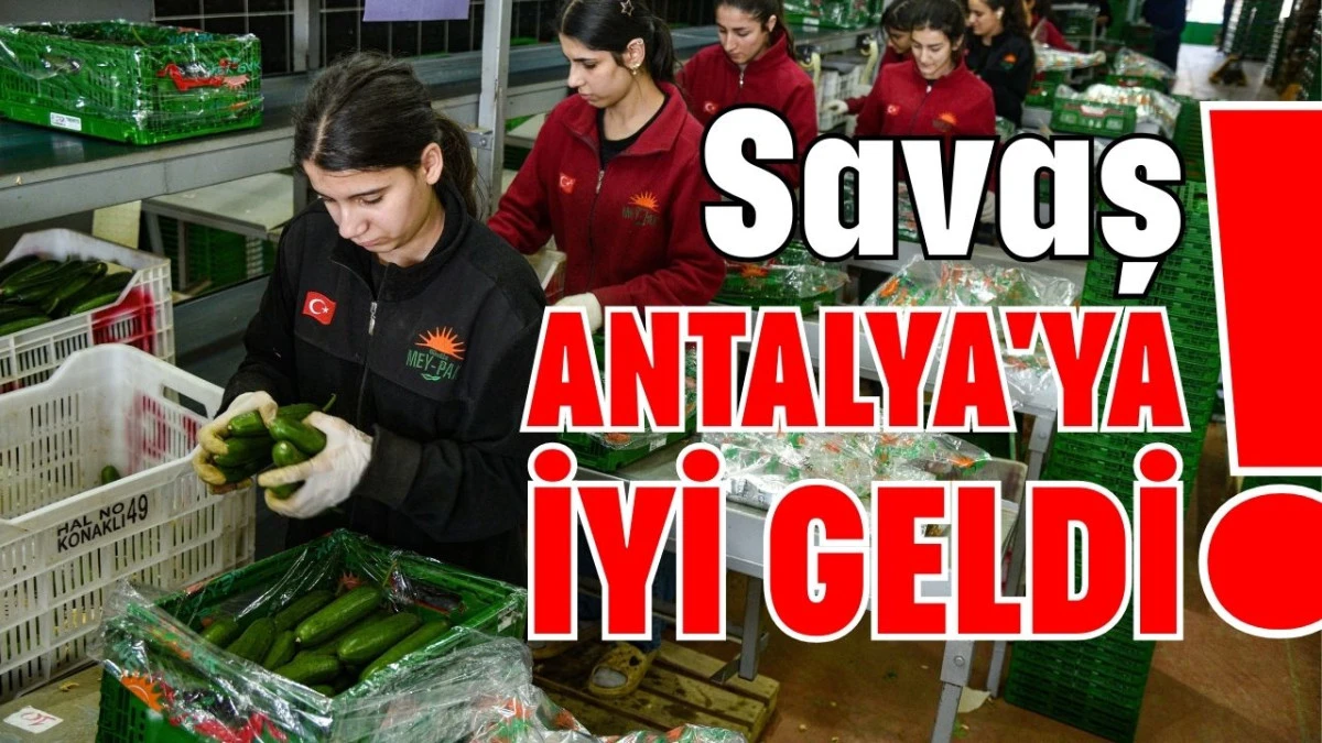Savaş Antalya'ya iyi geldi!