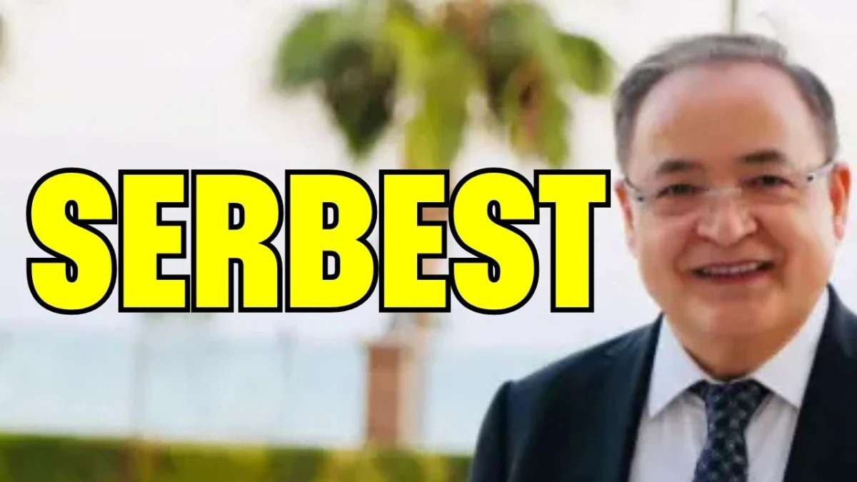 Serbest bırakıldı  