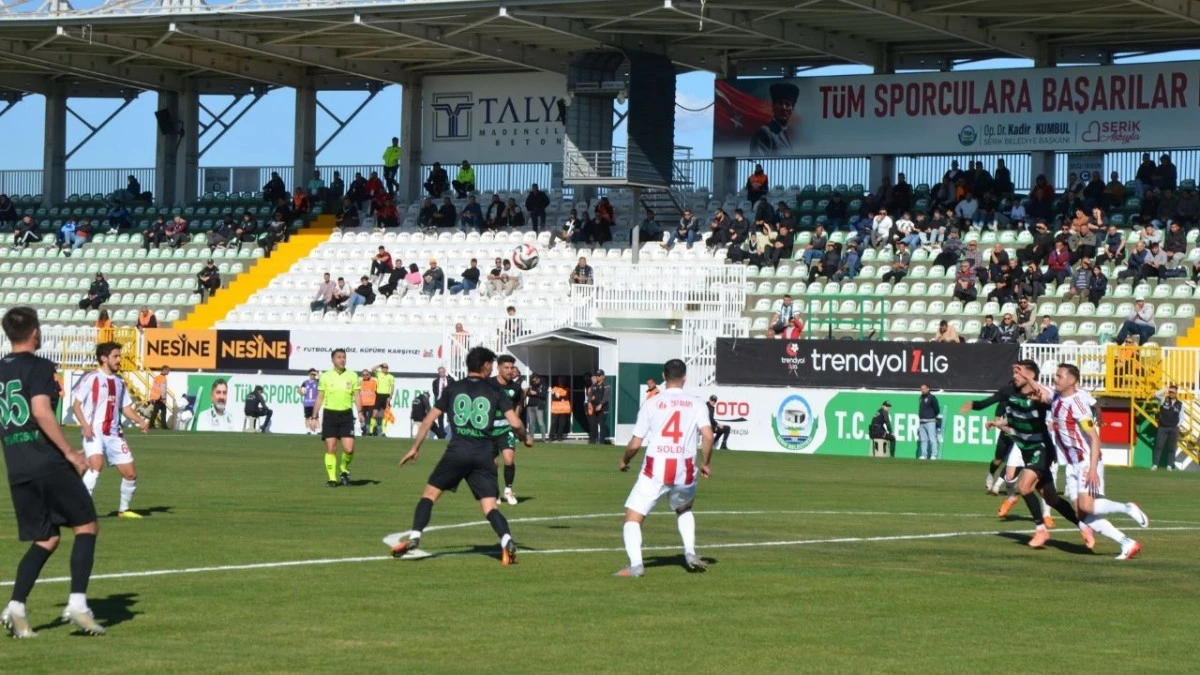Serik Spor uzatmalarda yenildi 