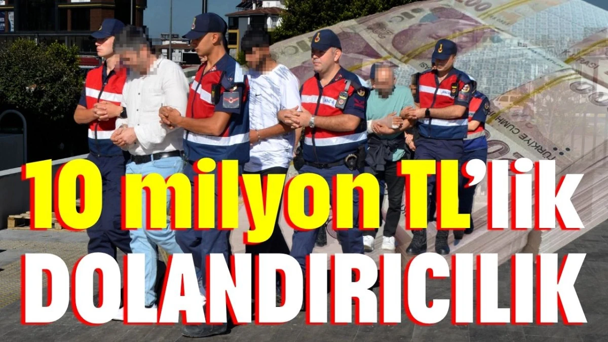 Serik&rsquo;te 10 milyon TL&rsquo;lik dolandırıcılık