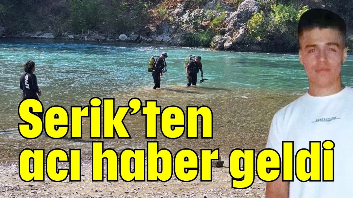 Serik’ten acı haber geldi  