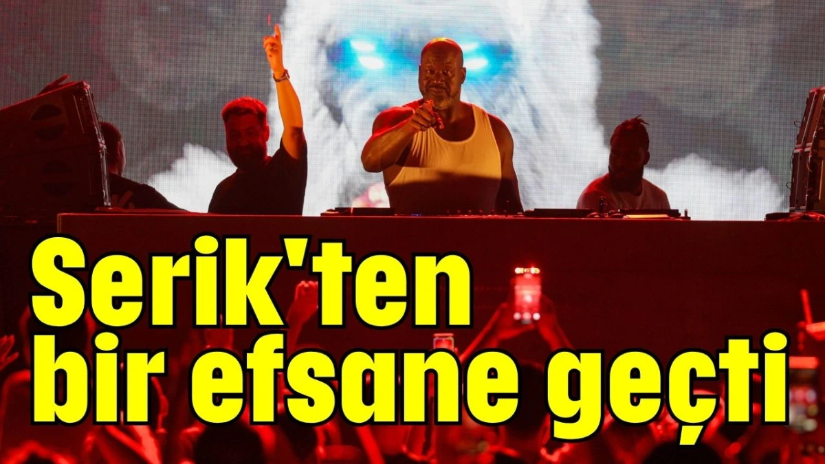 Serik'ten bir efsane geçti  