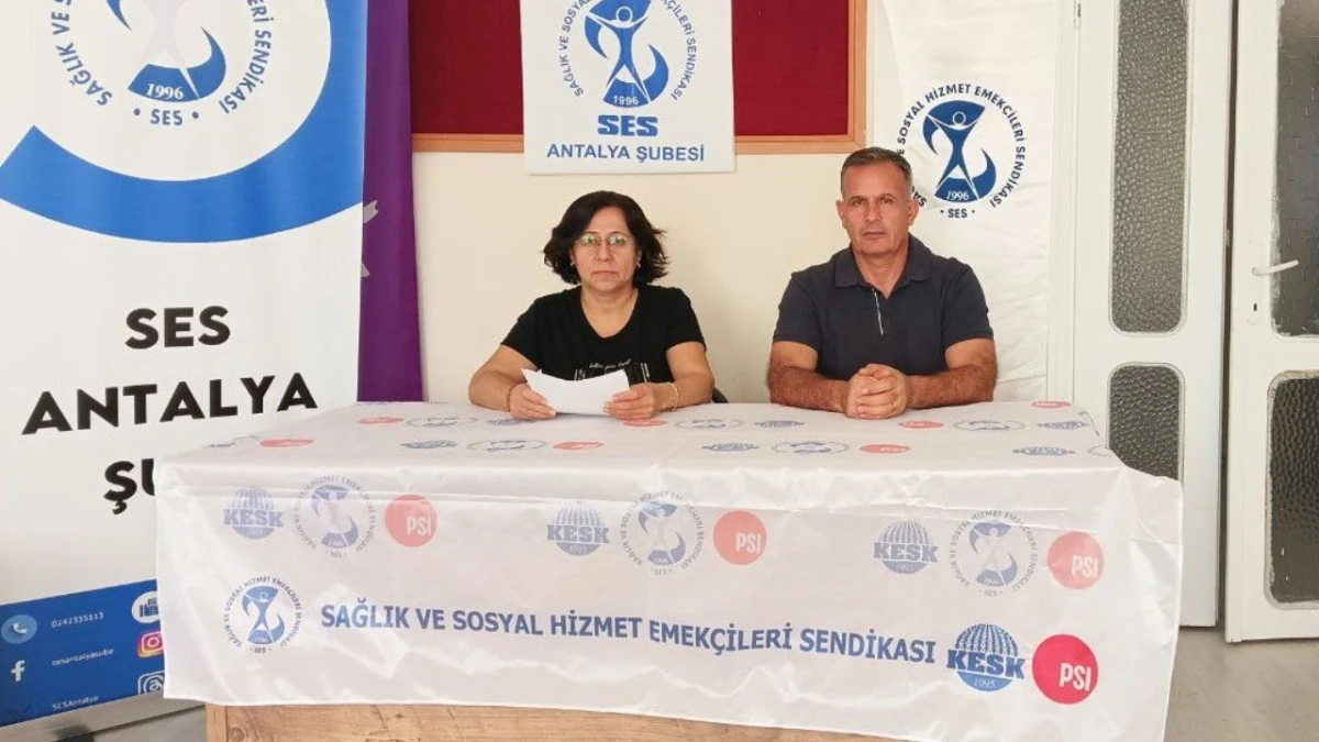 SES Antalya vergide adalet istiyor  