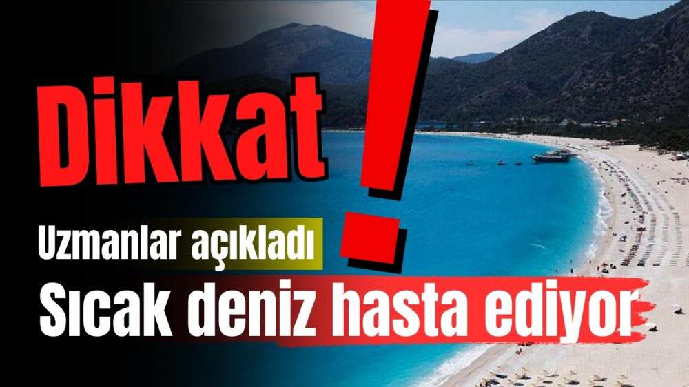 Sıcak deniz hasta ediyor! 