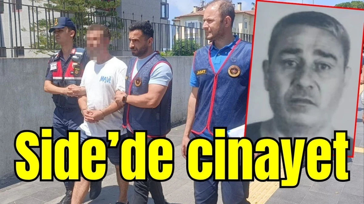 Side'de cinayet