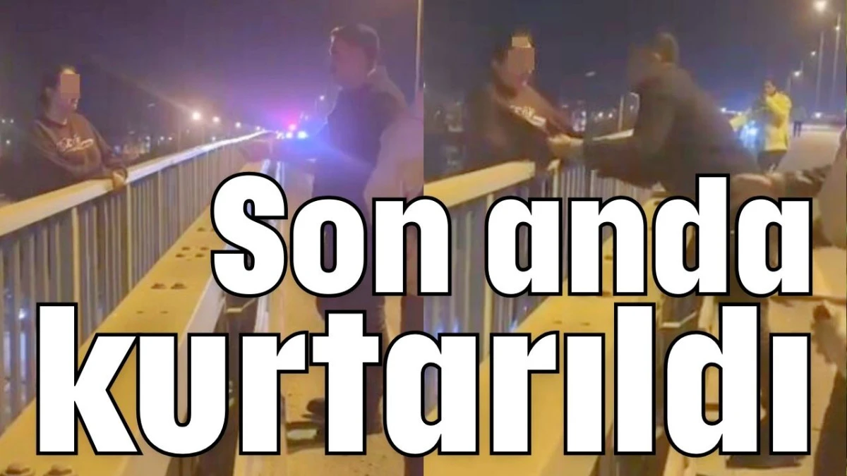 Son anda kurtarıldı 