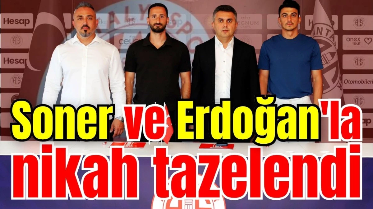 Soner ve Erdoğan'la nikah tazelendi 