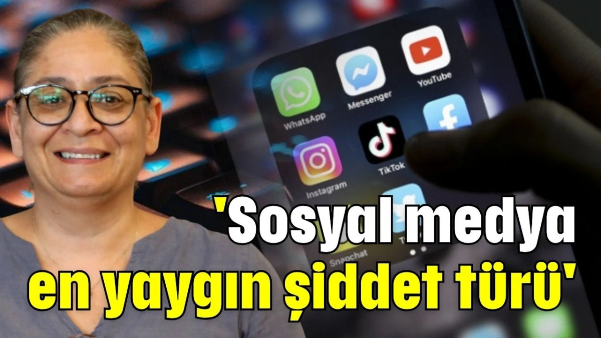'Sosyal medya en yaygın şiddet türü'  