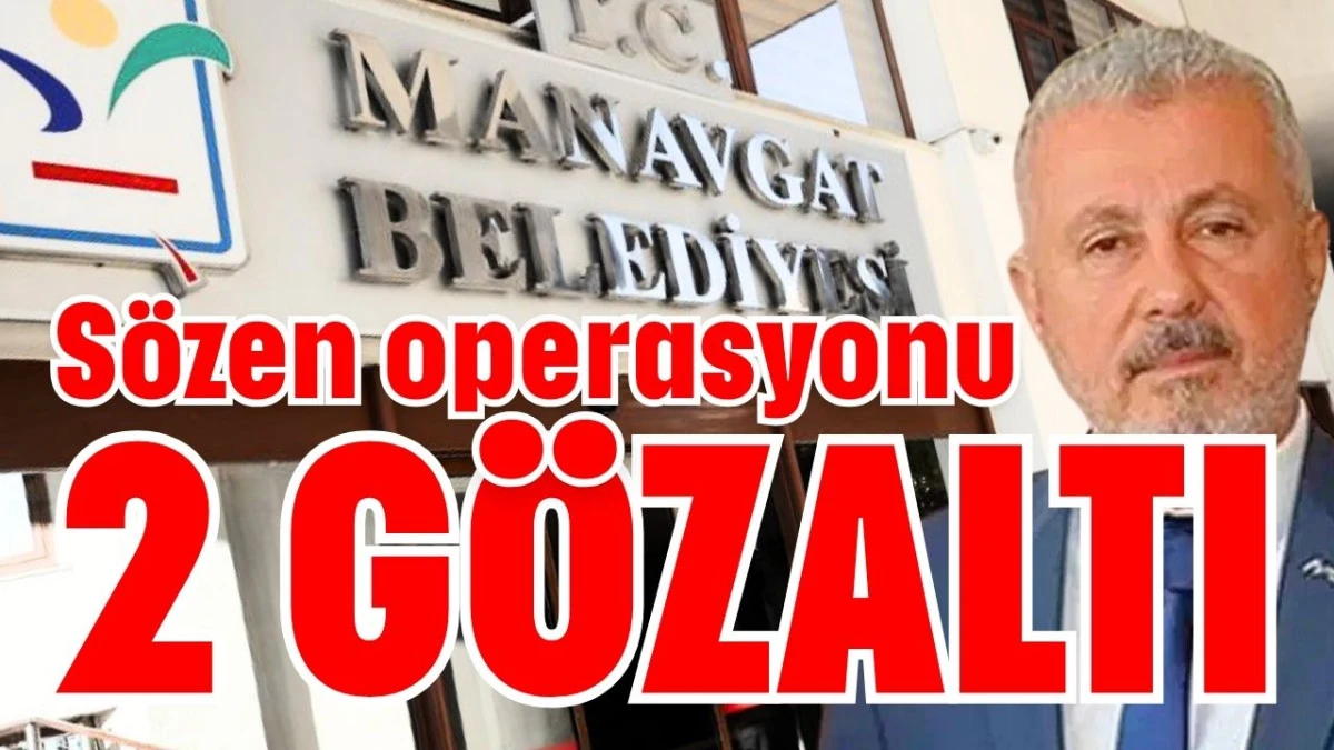 S&ouml;zen operasyonu: 2 g&ouml;zaltı