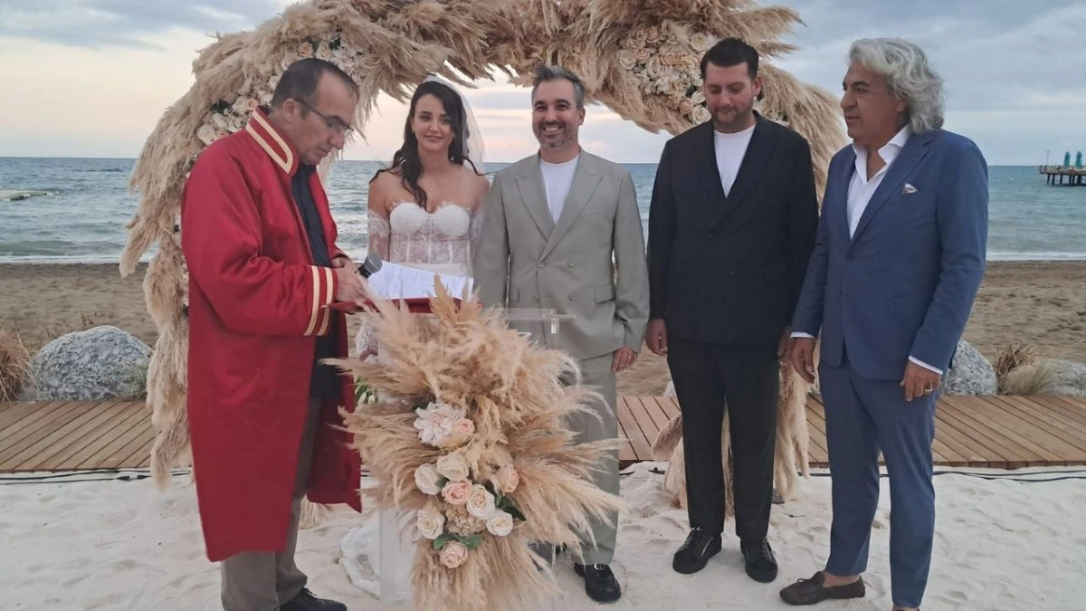 Spor ve turizm camiası düğünde buluştu 