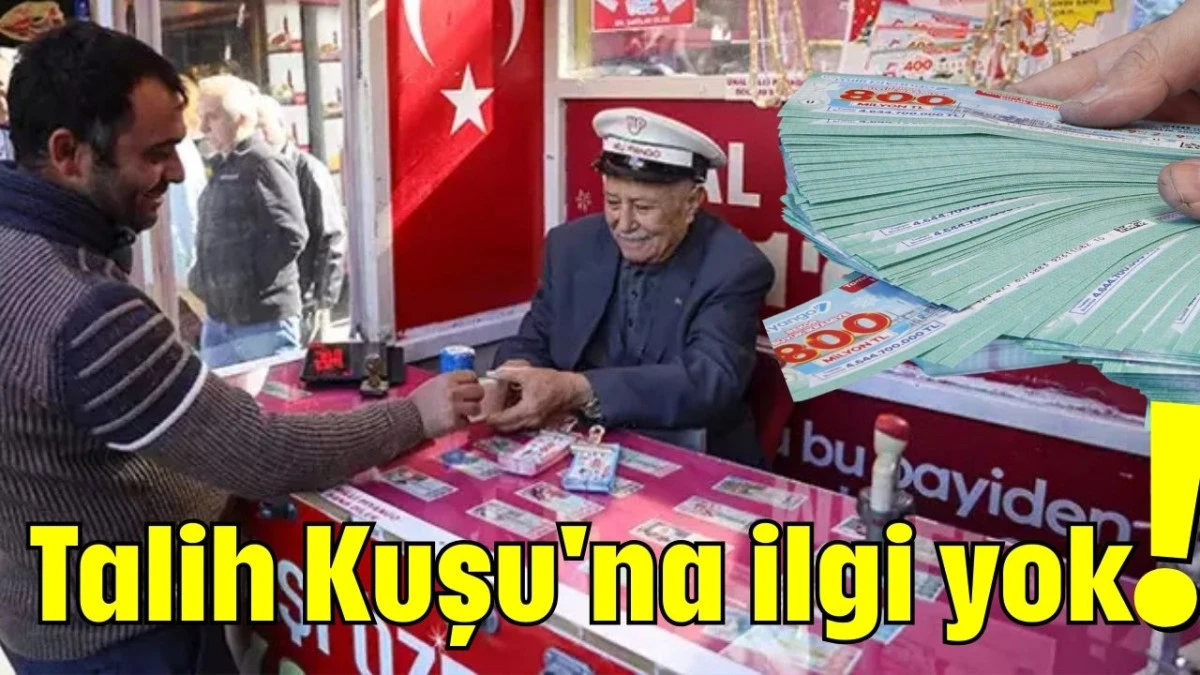 Talih Kuşu'na ilgi yok!