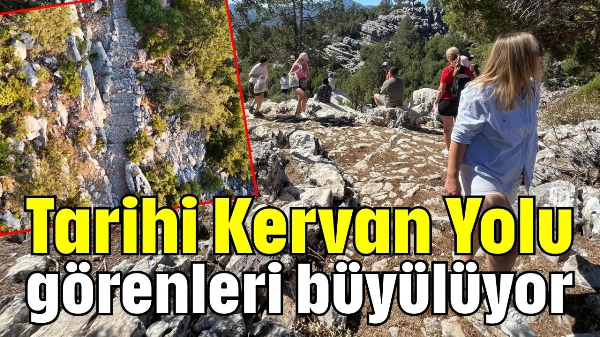 Tarihi Kervan Yolu görenleri büyülüyor 