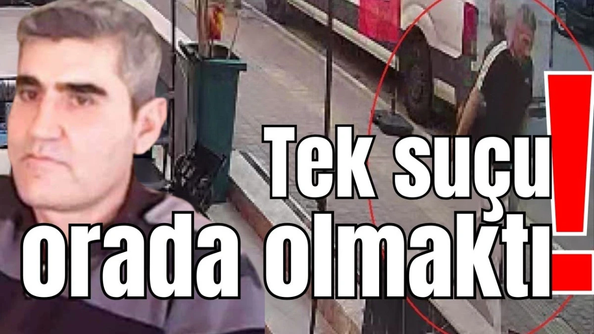 Tek su&ccedil;u orada olmaktı! 