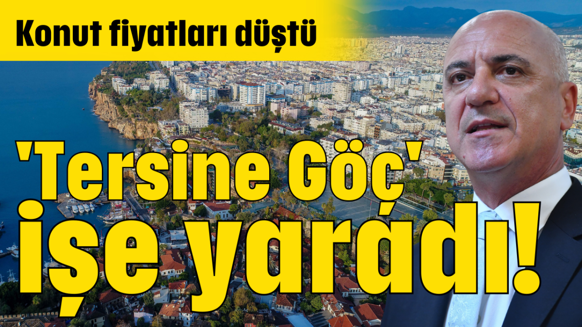 'Tersine Göç' işe yaradı!