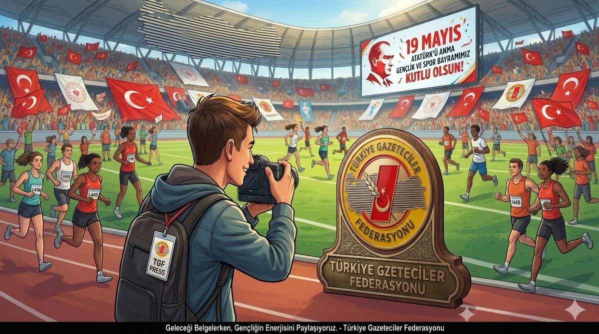 TGF&rsquo;den anlamlı 19 Mayıs kutlaması