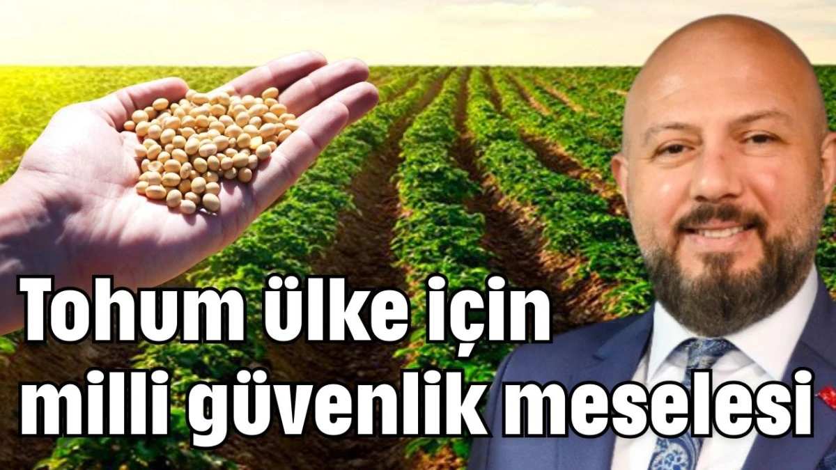 Tohum &uuml;lke i&ccedil;in milli g&uuml;venlik meselesi 