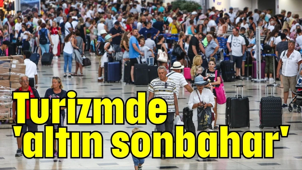 Turizmde 'altın sonbahar'  