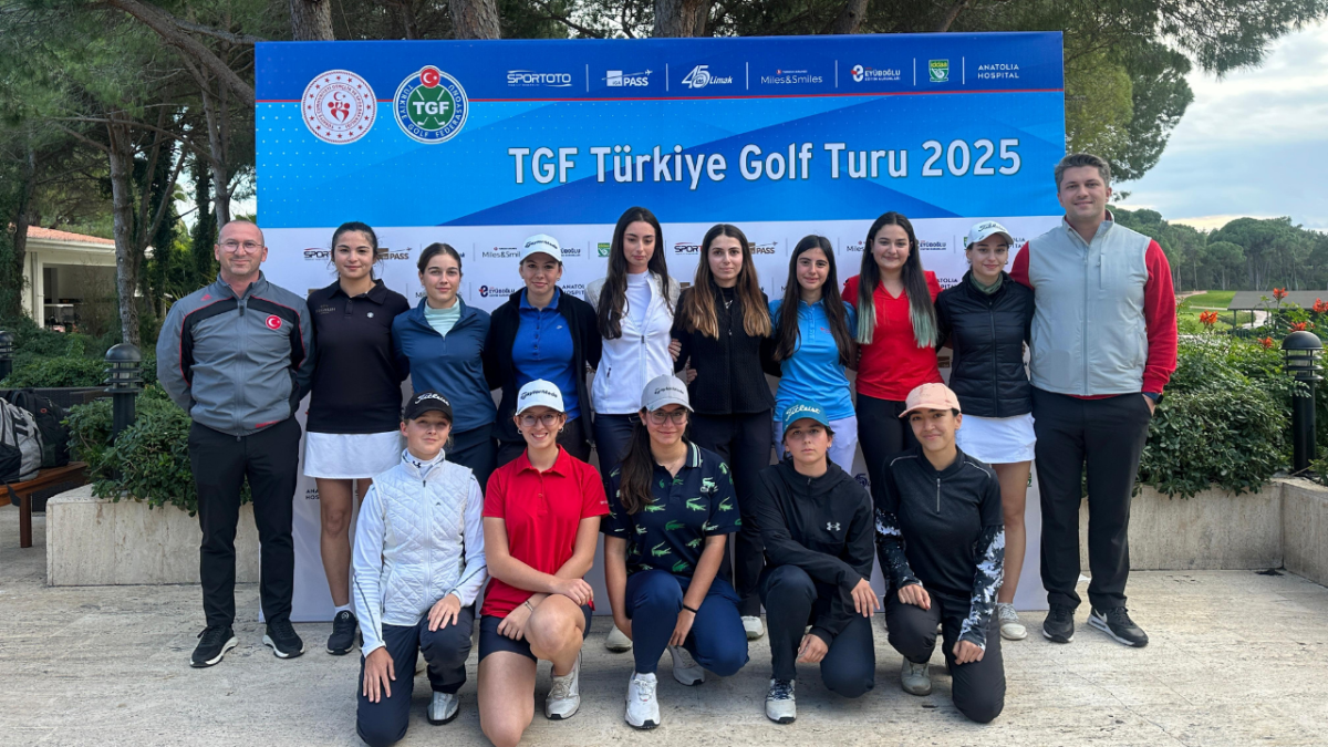 Türkiye Golf Turu’nda sıralama belli oldu