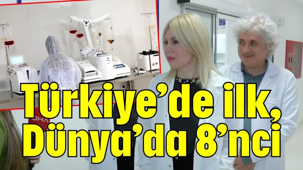 T&uuml;rkiye&rsquo;de ilk, D&uuml;nya&rsquo;da 8&rsquo;nci