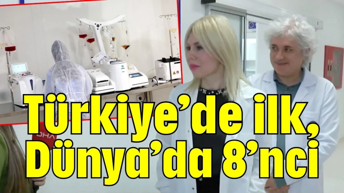 T&uuml;rkiye&rsquo;de ilk, D&uuml;nya&rsquo;da 8&rsquo;nci