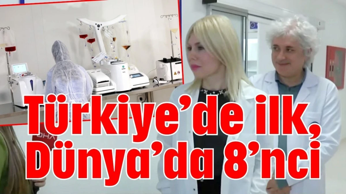 T&uuml;rkiye&rsquo;de ilk, D&uuml;nya&rsquo;da 8&rsquo;nci