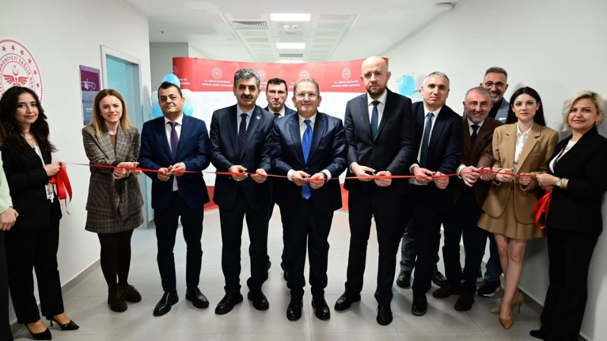 T&Uuml;SEB TTO Antalya Şehir Hastanesi'nde a&ccedil;ıldı
