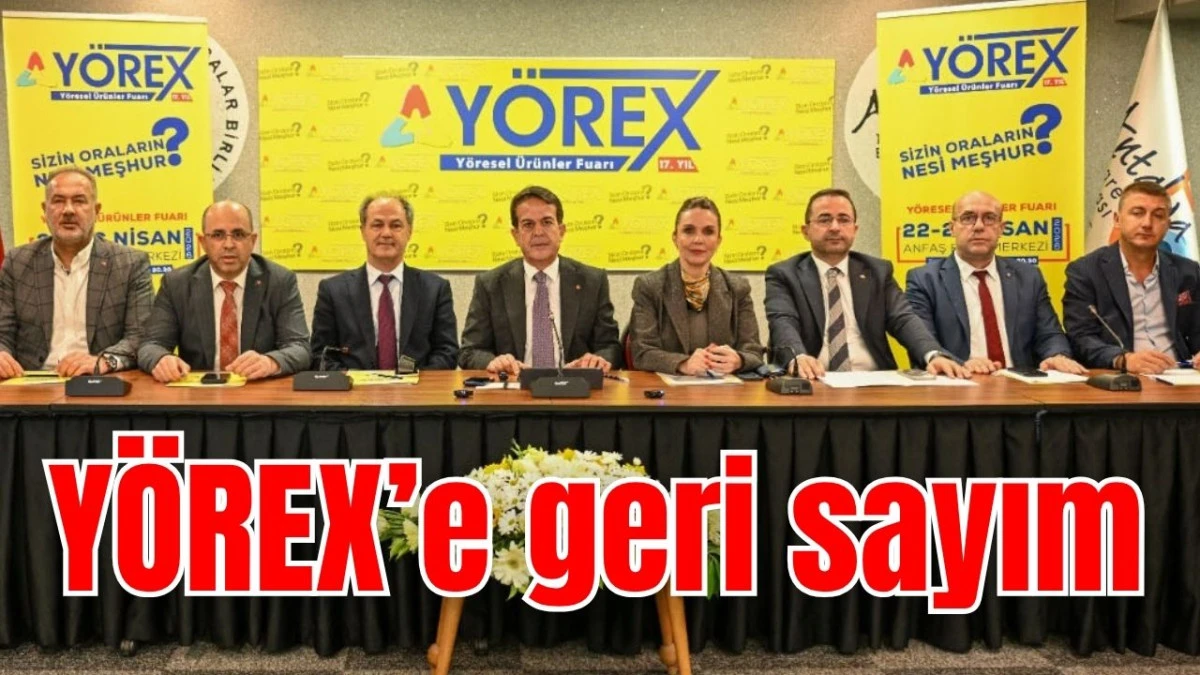 Y&Ouml;REX&rsquo;e geri sayım 