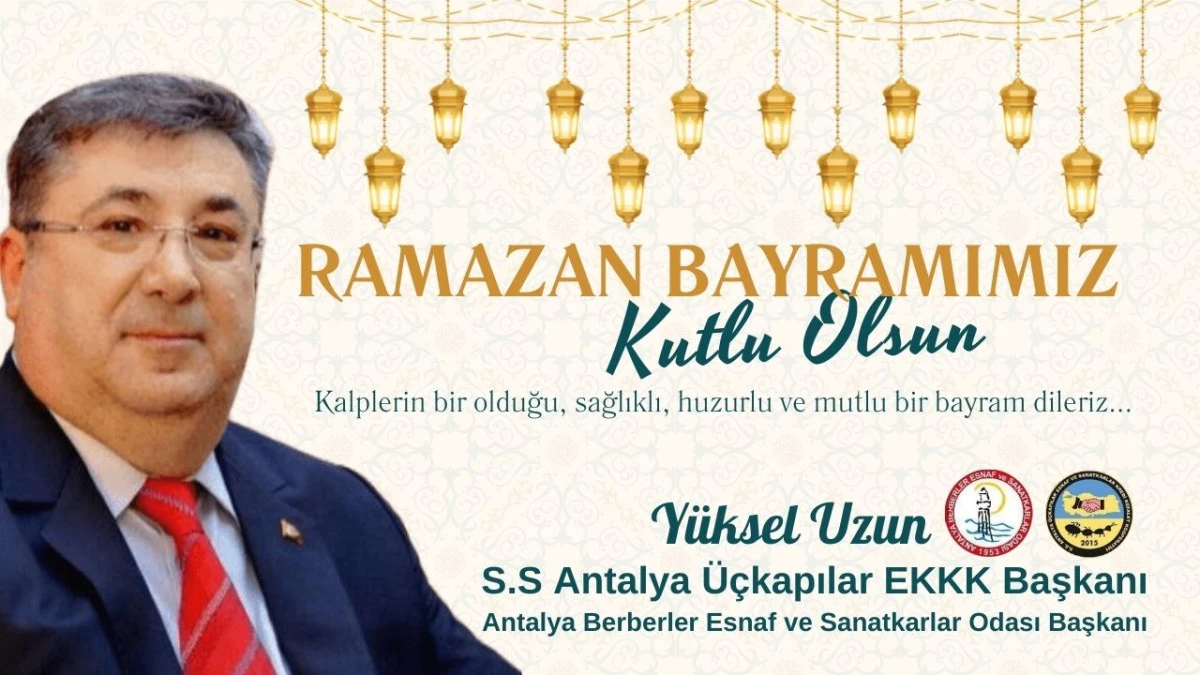 Y&uuml;ksel Uzun- Antalya Berberler Esnaf ve Sanatkarlar Odası Başkanı ve S.S Antalya &Uuml;&ccedil;kapılar EKKK Başkanı