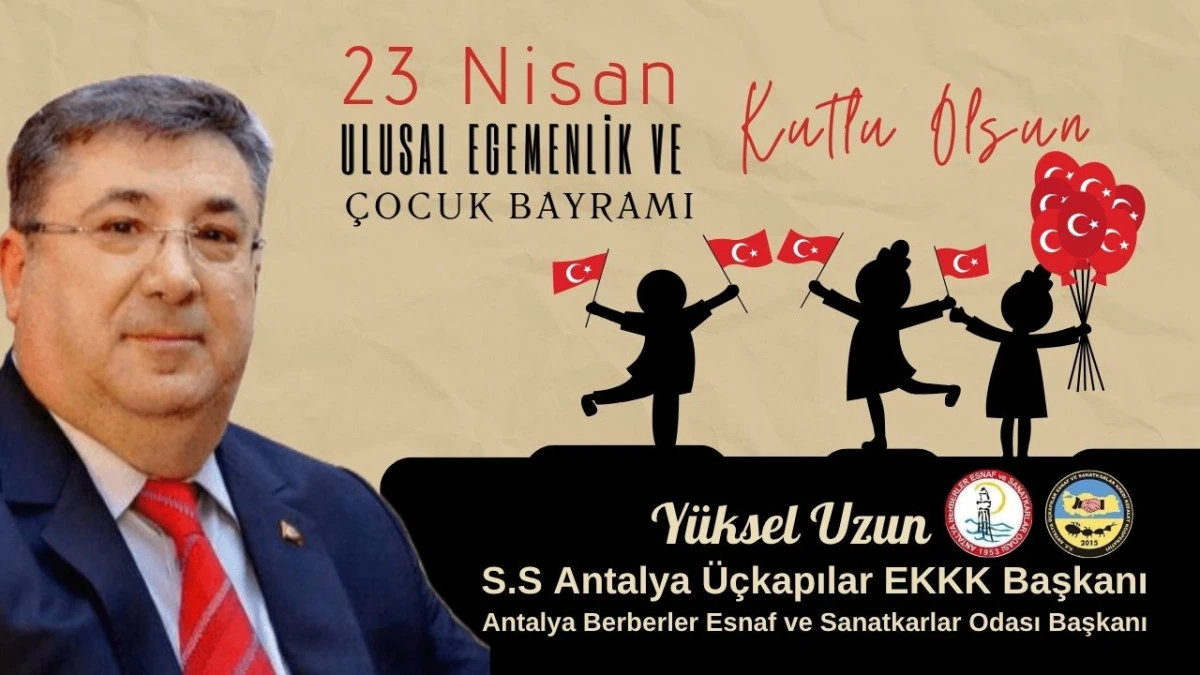 Y&uuml;ksel Uzun- Antalya Berberler Esnaf ve Sanatkarlar Odası Başkanı ve S.S Antalya &Uuml;&ccedil;kapılar EKKK Başkanı