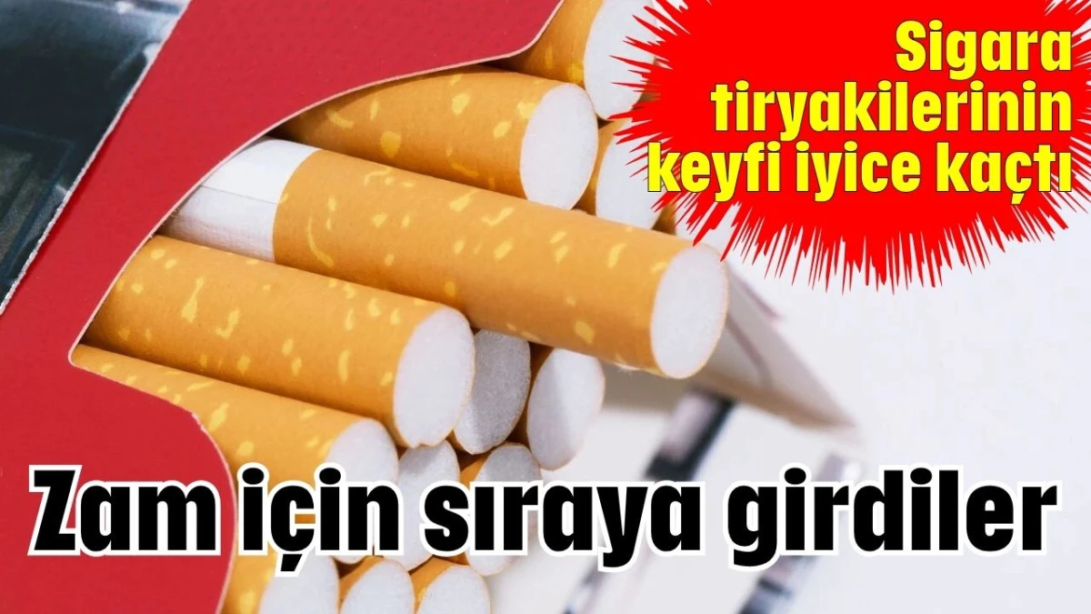 Zam için sıraya girdiler 