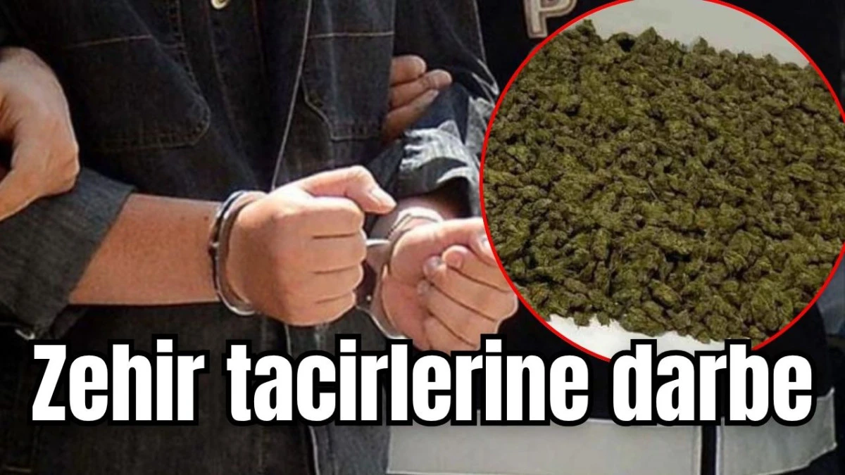 Zehir tacirlerine darbe  