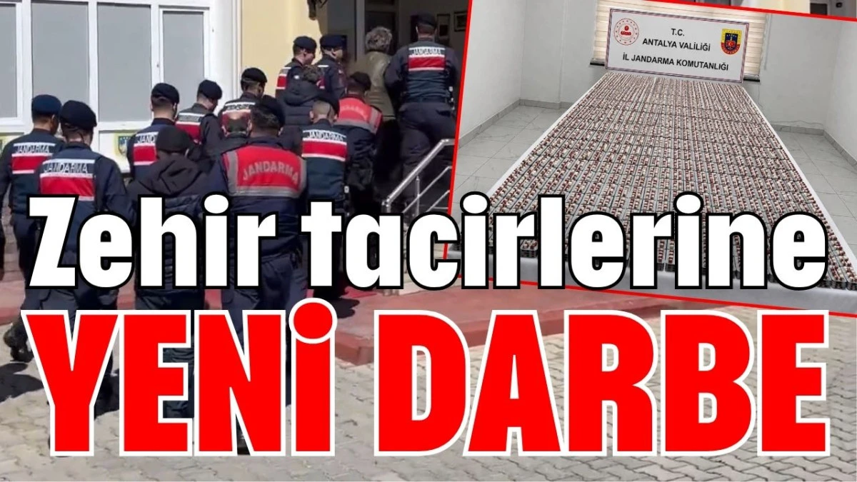 Zehir tacirlerine yeni darbe 