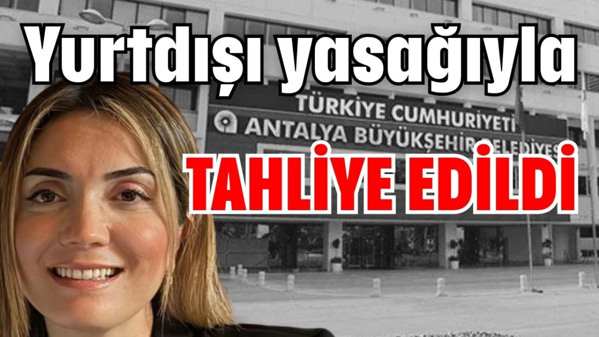 Zuhal B&ouml;cek yurtdışı yasağıyla tahliye edildi