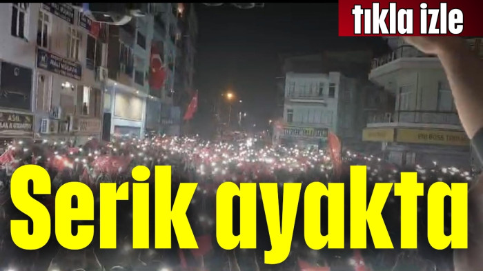 Serik ayakta 